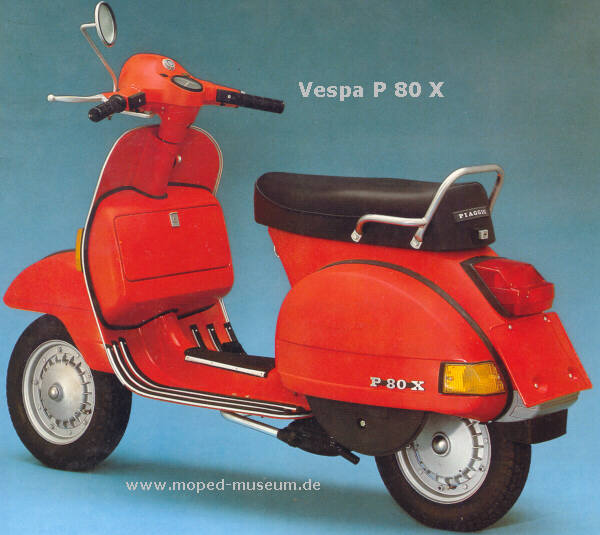 vespa p80x 1981